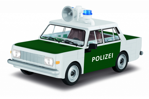 COBI Klemmbausteine Auto WARTBURG 353 POLIZEI - 84 Teile