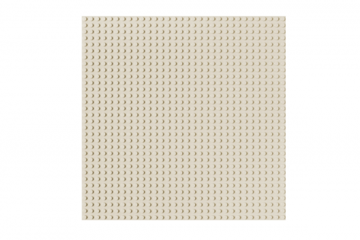 Grundplatte UNTERBAUBAR weiß 32x32 Noppen, ca. 25,5x25,5cm