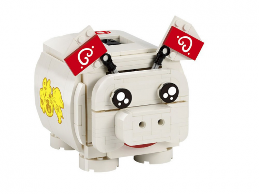 CaDA Klemmbausteine Piggy Bank - 344 Teile