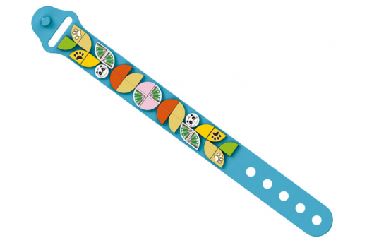 Wange Klemmbausteine  Bands Kinderarmband türkis - 29 Teile