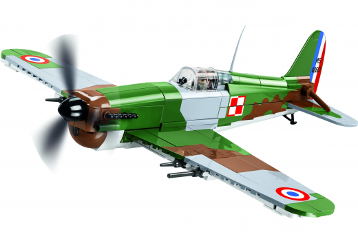 COBI Klemmbausteine Flugzeug 2. Weltkrieg Morane-Saulnier MS.406 - 317 Teile