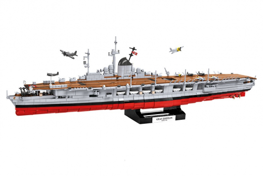 COBI Klemmbausteine Schiff 2. Weltkrieg Graf Zeppelin Flugzeugträger - 3136 Teile