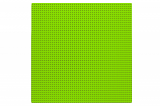 Wange Grundplatte Lime Grün 50x50 Noppen, ca. 40x40cm
