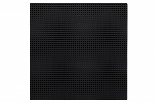 Wange Grundplatte schwarz 50x50 Noppen, ca. 40x40cm
