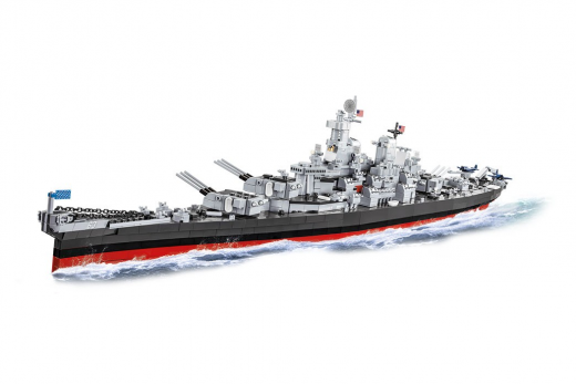 COBI Klemmbausteine Schlachtschiff Missouri - 2655 Teile