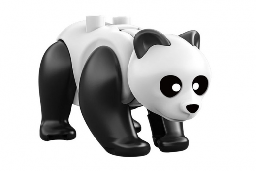 Klemmbausteine Panda Bär