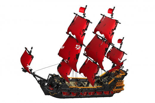MouldKing Klemmbausteine Piratenschiff Queen Annes Revenge - 3139 Teile