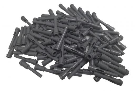 KBW Klemmbausteine Technik Pin 1/2 mit 2L Bar in dunkel grau 100Stück
