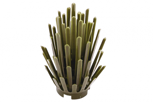 KBW Klemmbausteine Busch 2x2x4 in olive grün 20Stück