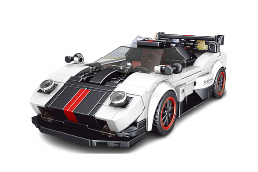 MouldKing Klemmbausteine Zonda Sport Auto - 374 Teile