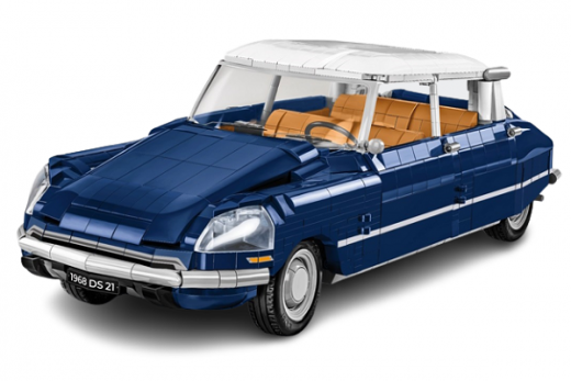 COBI Klemmbausteine Auto Maßstab 1:12 1968 Citroen DS 21 Pallas - 2265 Teile