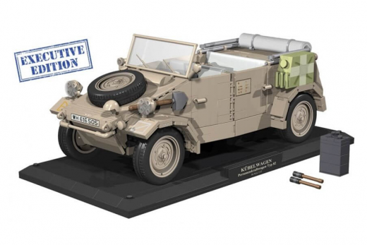 COBI Klemmbausteine Auto Maßstab 1:12 Kübelwagen PKW Typ 82 EXECUTIVE Edition - 1530 Teile
