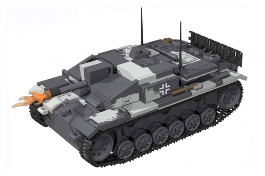 COBI Klemmbausteine Flammpanzer Stug III 2in1 - 548 Teile
