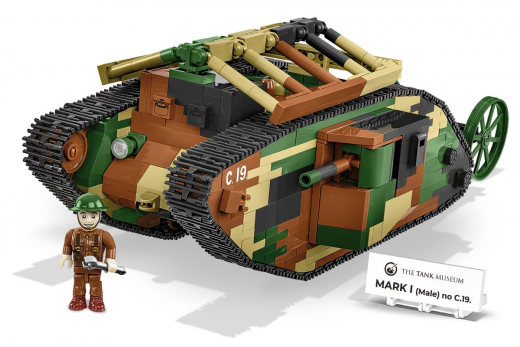 COBI Klemmbausteine Panzer Mark I - 878 Teile