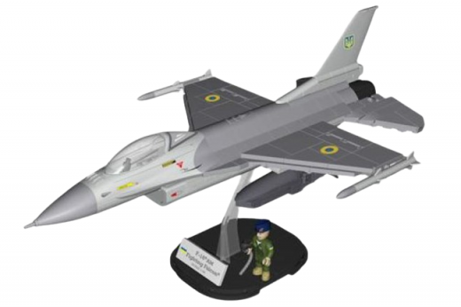 COBI Klemmbausteine Flugzeuge F-16AM Fighting Falcon UA - 500 Teile