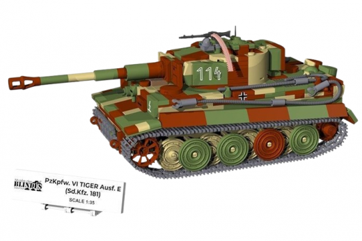 COBI Klemmbausteine Panzer Tiger I No131 - 898 Teile