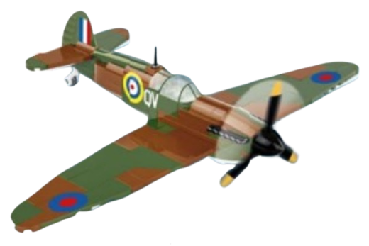 COBI Klemmbausteine Flugzeuge Spitfire MK I N3200 - 146 Teile