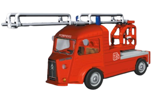 COBI Klemmbausteine Autos Citroen Type H Pompiers - 203 Teile