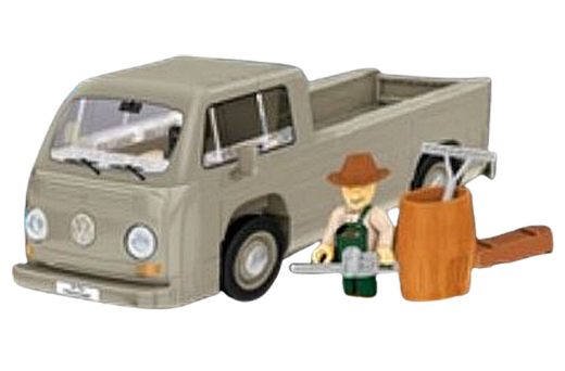 COBI Klemmbausteine Autos VW T2A Pritschenwagen - 151 Teile