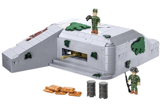 COBI Klemmbausteine Gebäude Deutscher Bunker Regelbau667 - 642 Teile