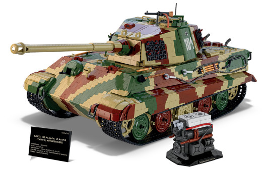 COBI Klemmbausteine Panzer Tieger II Königstiger - 11000 Teile