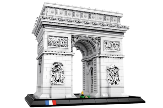 Reobrix Klemmbausteine Gebäude Arc de Triomphe / Triumphbogen in Paris - 3718 Teile