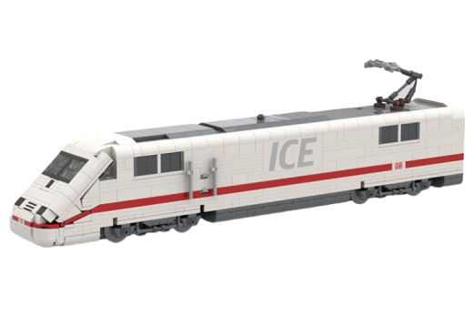 Stoneheap Klemmbausteine ICE 1 Triebkopf - 1256 Teile