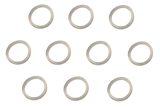 KBW Klemmbausteine Eisenbahnzubör Gummireibband 10Stück