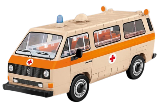 COBI Klemmbausteine Auto Volkswagen T3 Krankenwagen - 146 Teile