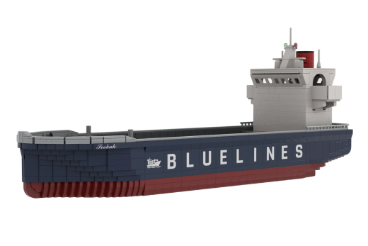 Stoneheap Klemmbausteine Containerschiff - 2410 Teile