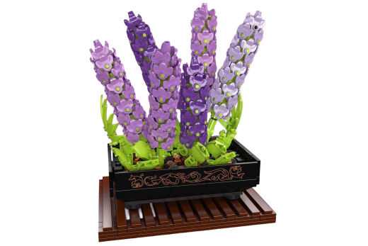 MouldKing Klemmbausteine Blumen Veilchen im Topf - 744 Teile