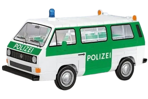 COBI Klemmbausteine Auto Volkswagen T3 Polizei - 146 Teile