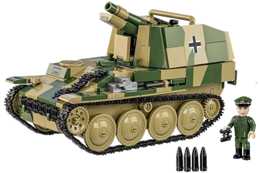 COBI Klemmbausteine Panzer Sturmpanzer 38T Grille Ausführung M - 720 Teile