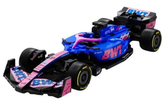 CaDA Klemmbausteine Formel 1 Rennwagen BWT Alpine F1 Team A525 1:24- 300 Teile