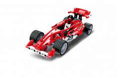 CaDa Klemmbausteine - Formel 1 Auto- Pullback-Antrieb (Rückzieh-Antrieb) - 144 Teile