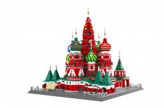 Wange Klemmbausteine - Basilius Kathedrale Moskau - 3213 Teile