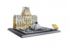 Wange Klemmbausteine - Louvre Paris - 785 Teile