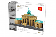 Wange Klemmbausteine - Brandenburger Tor Berlin - 1552 Teile