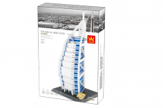 Wange Klemmbausteine - Hotel Burj Al Arab Dubai - 1368 Teile