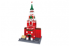Wange Klemmbausteine - Spasski Turm Kreml Moskau - 1048 Teile