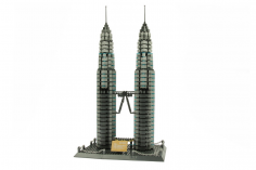 Wange Klemmbausteine - Petronas Towers Kuala Lumpur - 1175 Teile