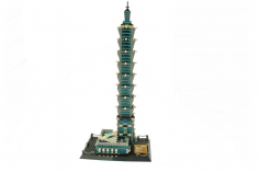 Wange Klemmbausteine - Taipei 101 Taiwan - 1512 Teile