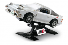 CaDA Klemmbausteine - Initial-D Mazda FD3S RX-7 weiß - optional aufrüstbar mit RC Set - 1552 Teile