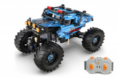 CaDA Klemmbausteine 4x4 Power Monster Truck RC Set RTR mit Fernsteuerung und Antriebsset - 699 Teile