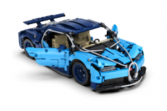 CaDA Klemmbausteine Blue Phantom - 1200 Teile