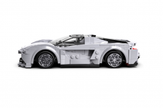 CaDA Klemmbausteine Lotus Car RC Set RTR mit Fernsteuerung oder via APP und Antriebsset - 308 Teile