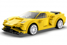 CaDA Klemmbausteine Race Car RC Set RTR mit Fernsteuerung oder via APP und Antriebsset - 289 Teile