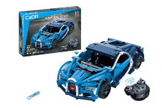 CaDA Klemmbausteine Rennwagen RC Set RTR mit Fernsteuerung und Antriebsset - 419 Teile