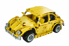 CaDA Klemmbausteine - B127 BEEBOT 2in1 - RC Set RTR mit Fernsteuerung und Antriebsset - 1124 Teile