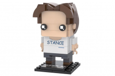 CaDa Klemmbausteine - Initial-D Brickhead Takumi Fujiwara - 136 Teile